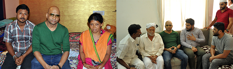 ದುಷ್ಕರ್ಮಿಗಳಿಂದ ಹತ್ಯೆಗೀಡಾದ ದೀಪಕ್, ಬಶೀರ್‌ ಮನೆಗೆ ಇಂದ್ರಜಿತ್ ಲಂಕೇಶ್ ಭೇಟಿ